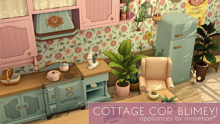 Cottage Cor Blimey! / Sims 4 CC