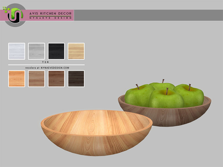 Avis Fruit Bowl / Sims 4 CC