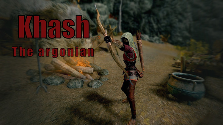 Khash the Argonian / Skyrim Mod