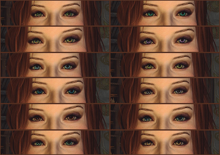 Summer's Custom Eyes / Skyrim Mod