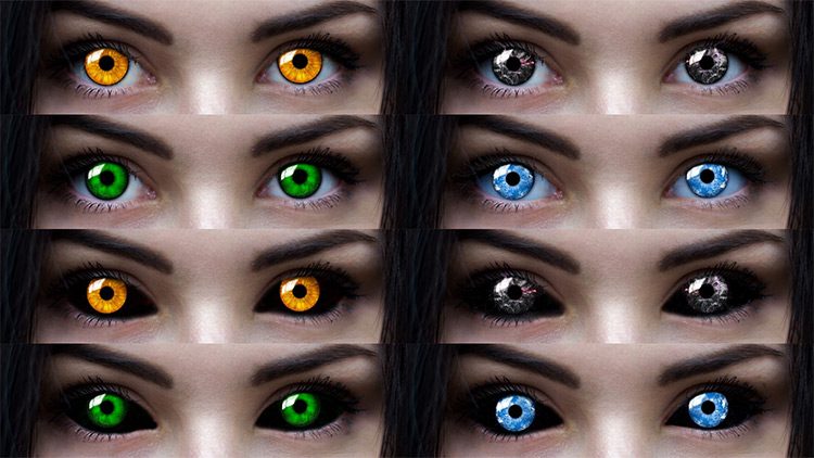Elemental Eyes / Skyrim Mod