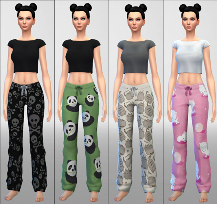 Maxis Match Sleepwear & Pajamas CC For The Sims 4 - All Sims CC