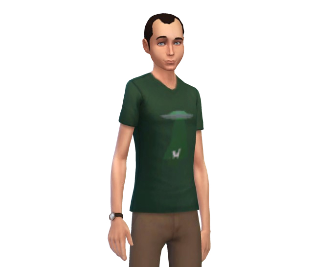 Sheldon Cooper Sim in TS4