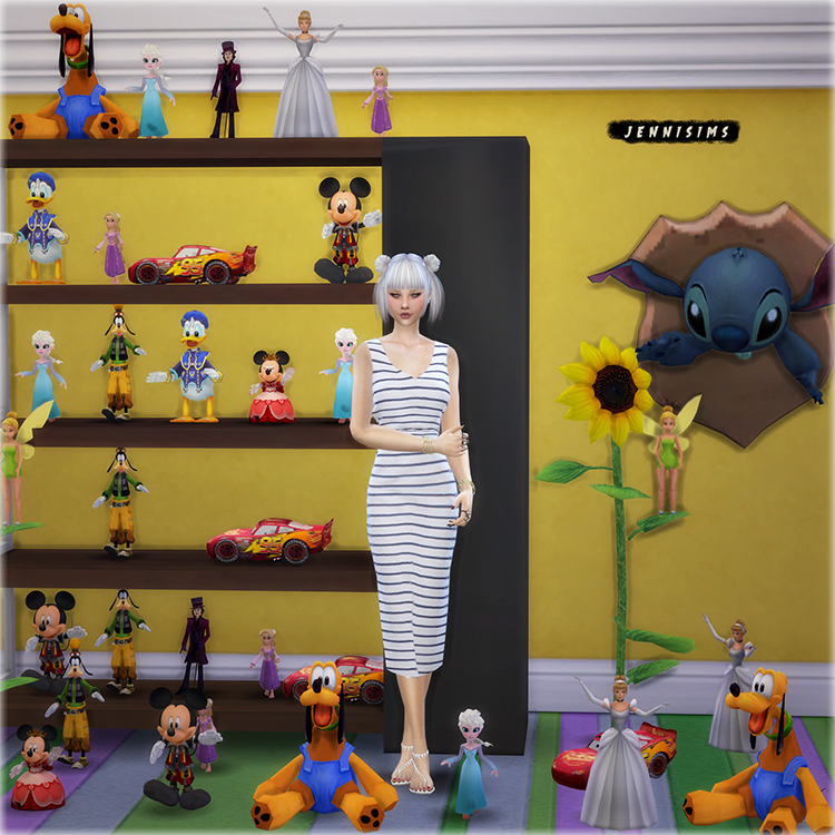 Jennisims Disney Decoratives Vol 5 / Sims 4 CC