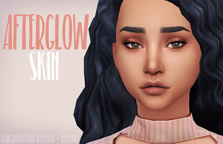 Afterglow Skin / Sims 4 CC
