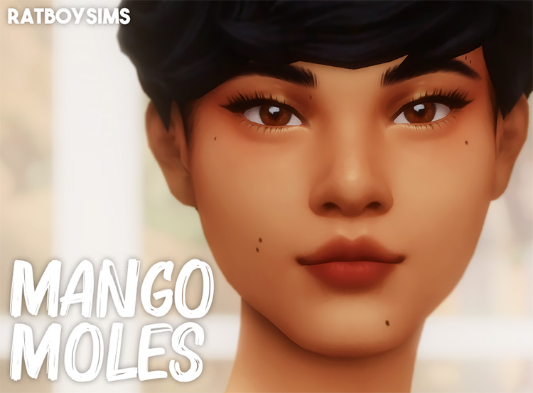 Mango Moles / Sims 4 CC