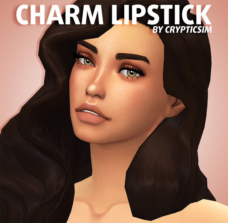 Charm Lipstick / Sims 4 CC