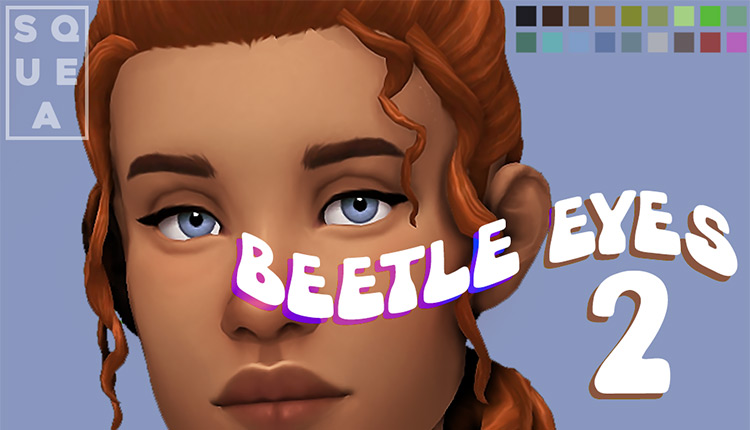 Beetle Eyes #2 / Sims 4 CC