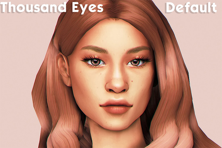 Thousand Eyes Default Version / Sims 4 CC