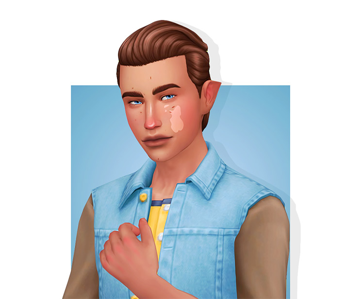 Lucian Hair / Sims 4 CC