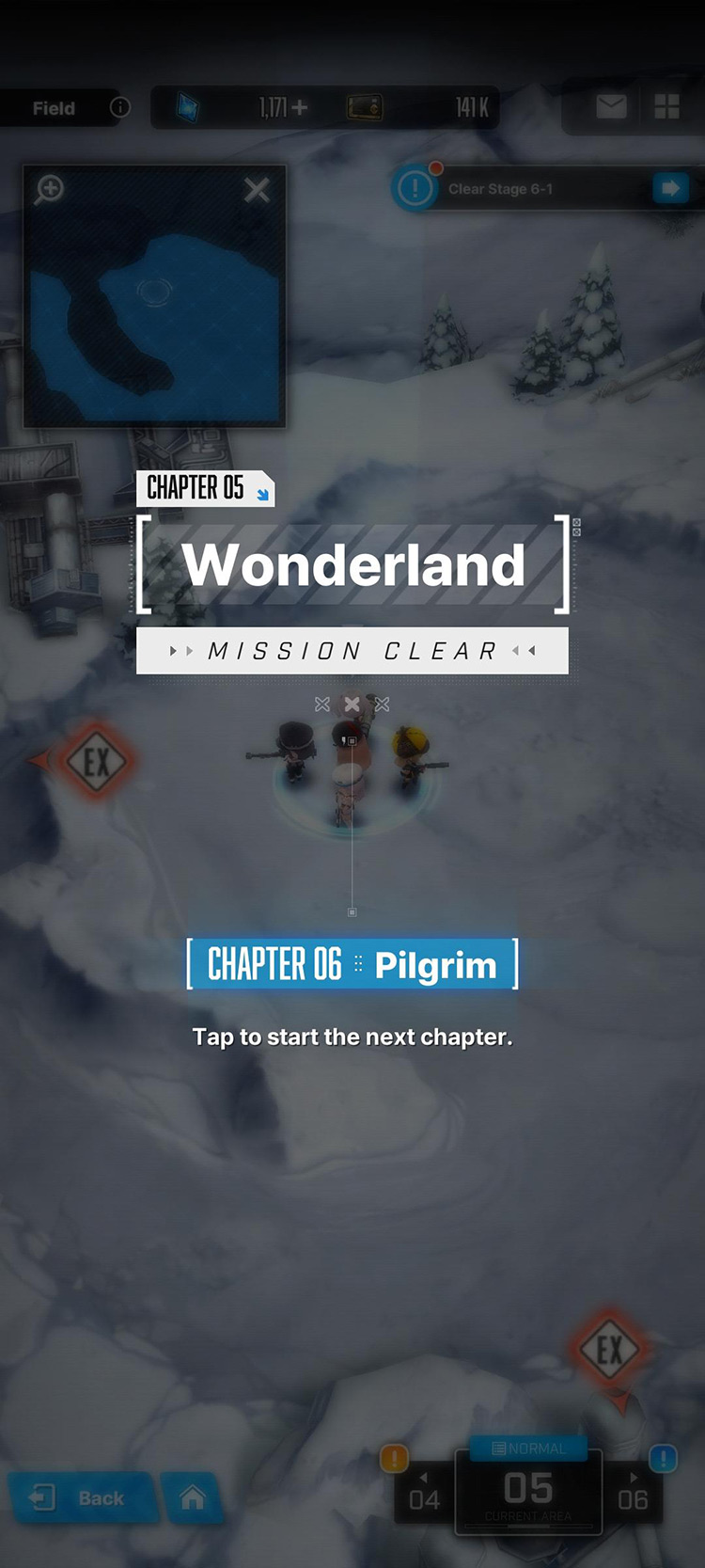 Chapter 5 - Wonderland (Mission Clear) / Goddess of Victory: Nikke