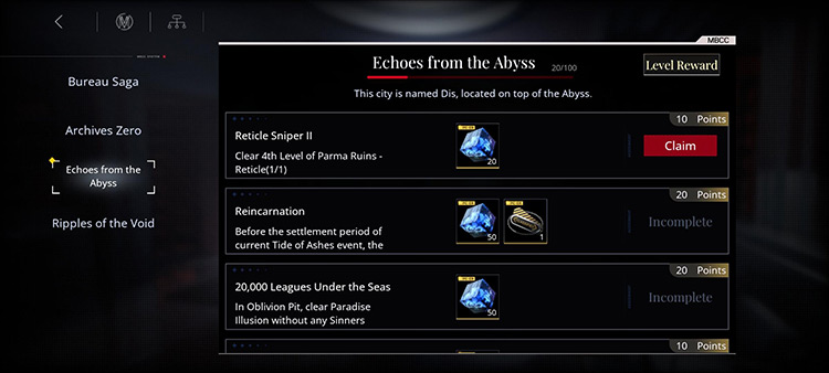 Achievements (Echoes From The Abyss) / Path To Nowhere