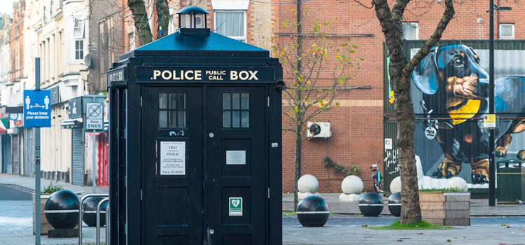 Doctor Who Public Call Box photo
