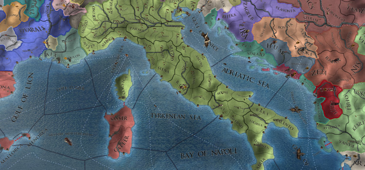 Unification of Italy in EU4