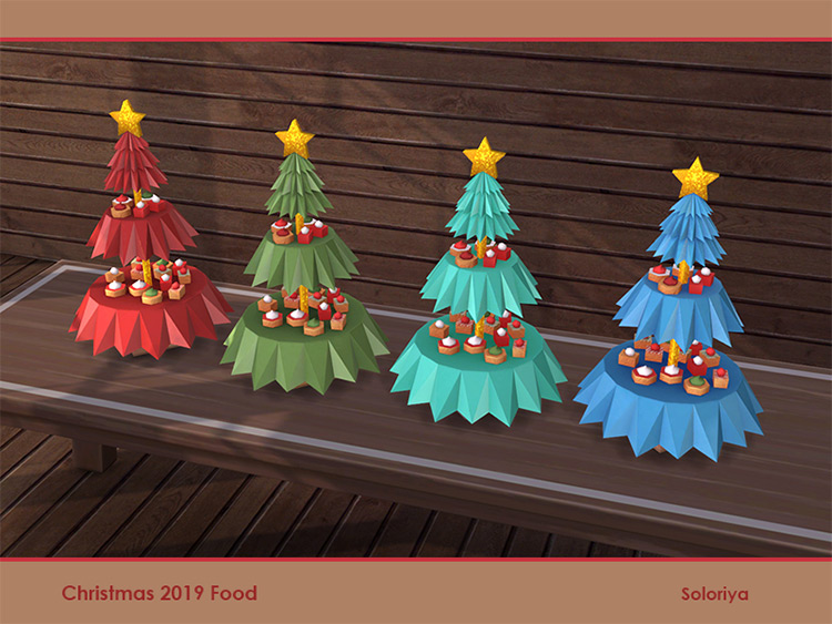 Food Tree Tiered Server / TS4 CC