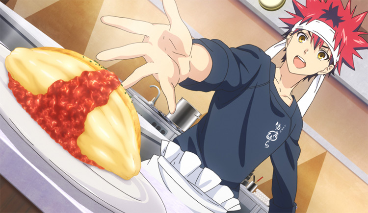 Food Wars anime screenshot