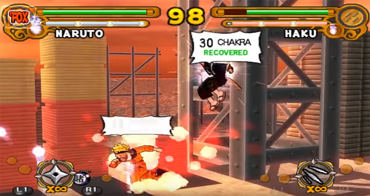 Naruto: Ultimate Ninja 3 Gameplay
