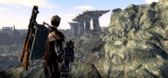 HD screenshot - Fallout 3 gattling gun weapons mod