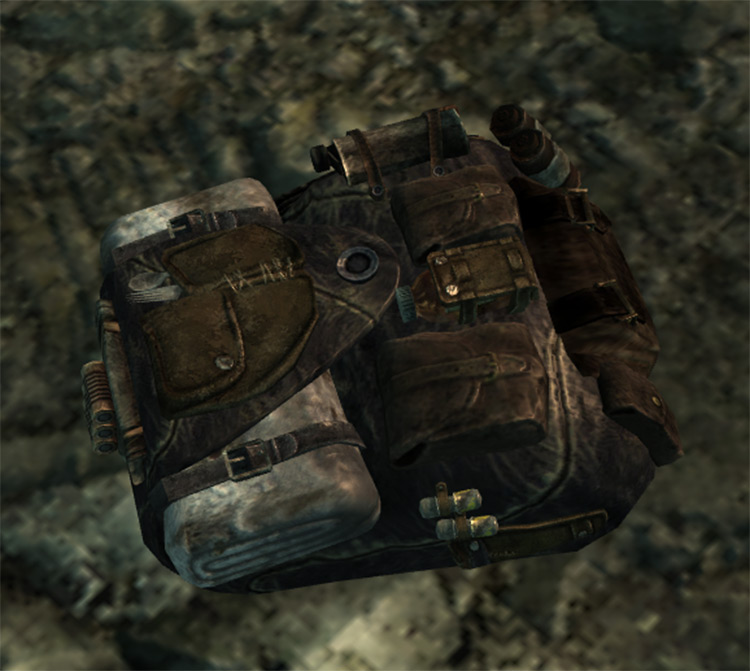 Leather Backpack FO3 mod