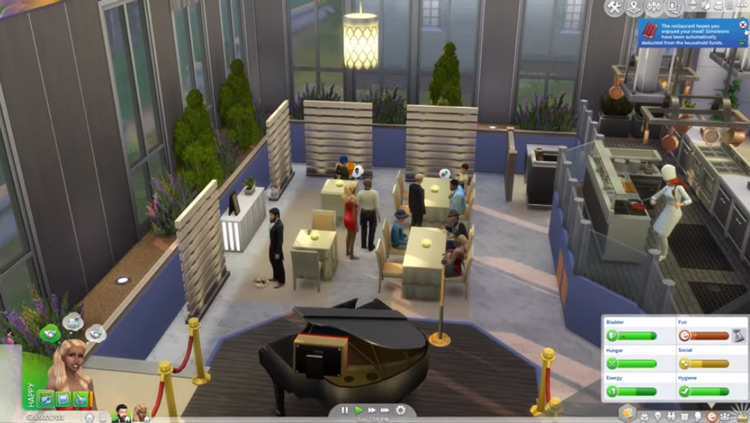 The Sims 4 gameplay screenshot