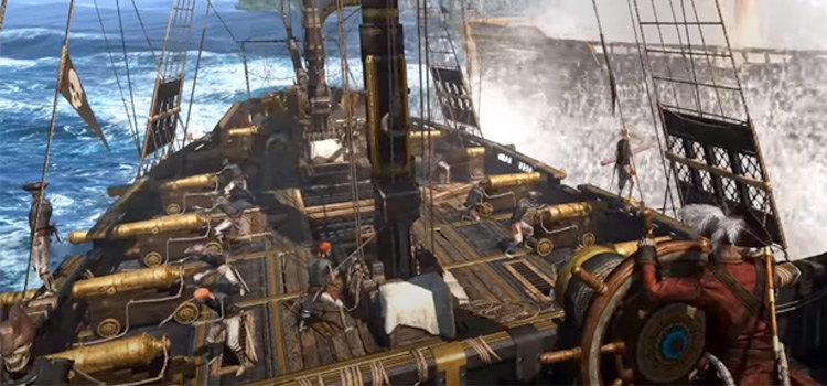 Assassins Creed 4 Black Flag pirate ship gameplay