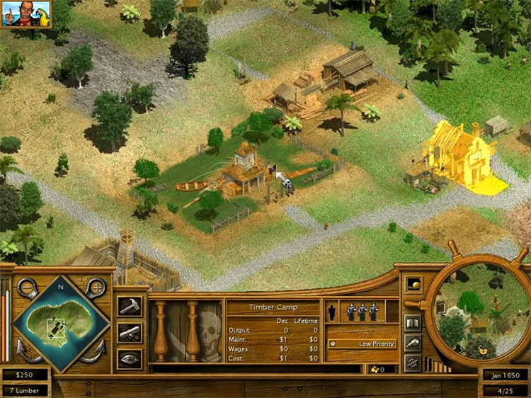 Tropico 2: Pirate Cove gameplay screenshot