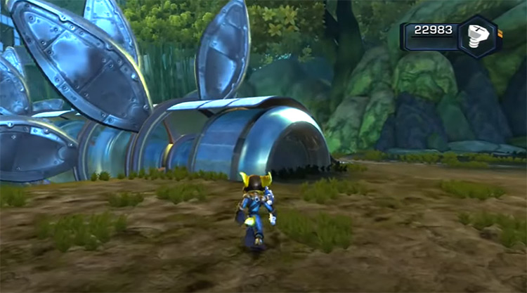 Ratchet & Clank: Quest for Booty gameplay screenshot