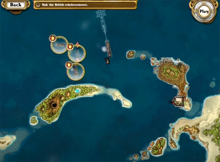 Crimson: Steam Pirates gameplay screenshot