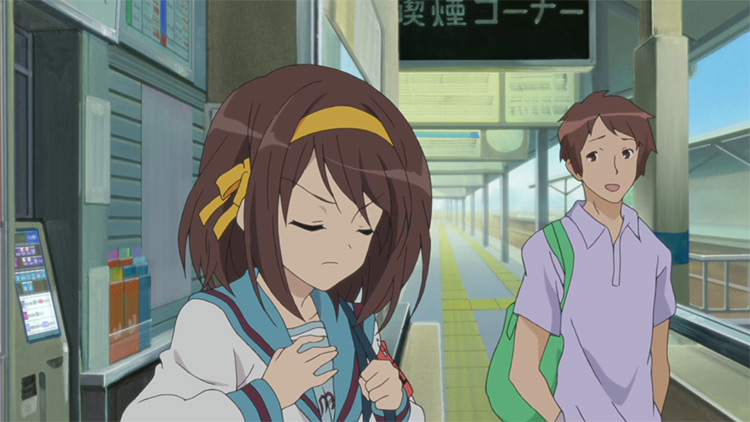 Melancholy of Haruhi Suzumiya anime screenshot