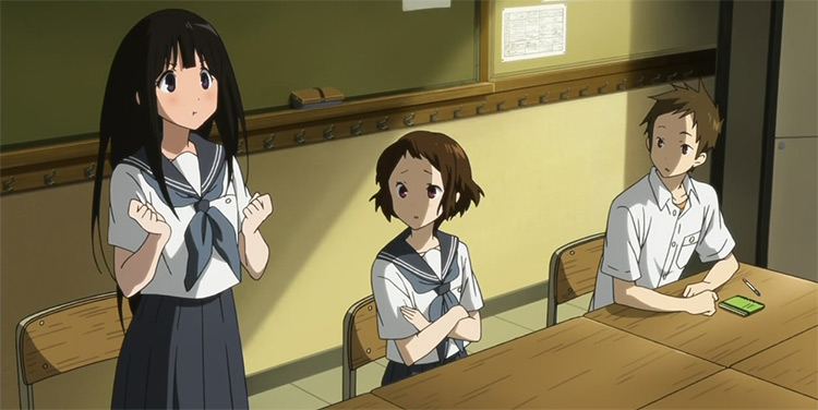 Hyouka anime screenshot