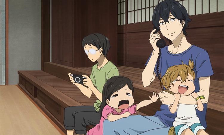 Barakamon anime screenshot