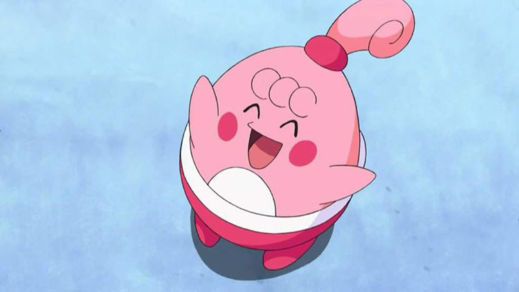 Happiny pokemon in the anime