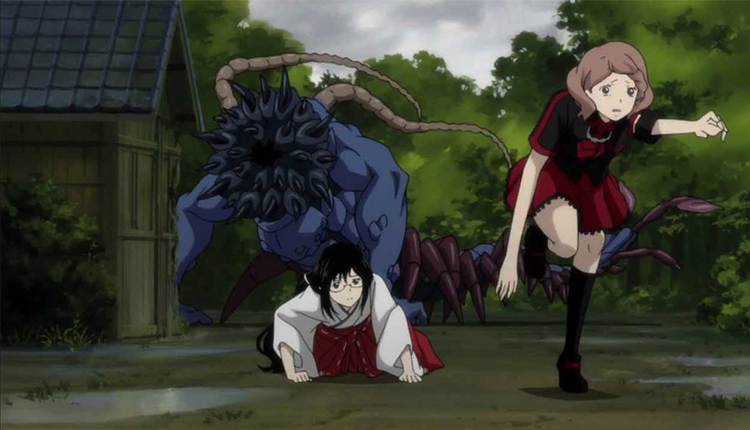 Blood-C anime screenshot