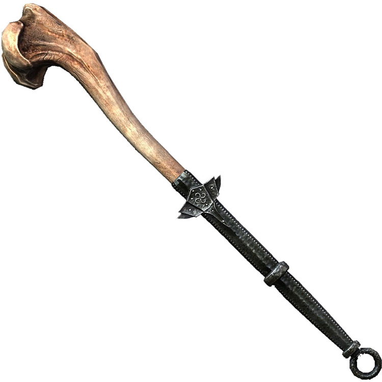 Dragonbone Warhammer in Skyrim