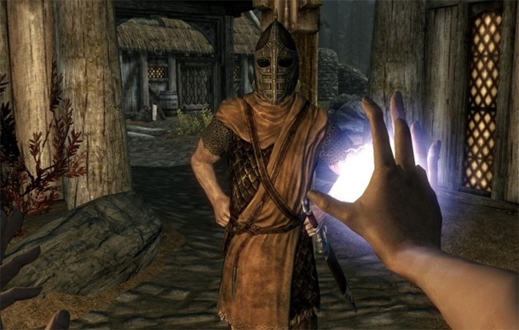 skyrim player specific animations