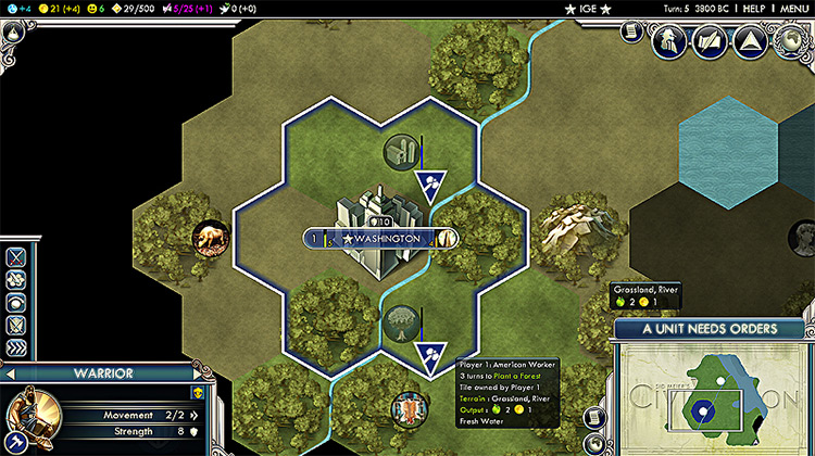 civ 5 choose start location mod