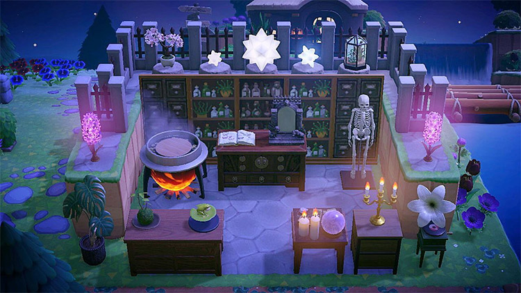 Witchs potion shop idea in ACNH