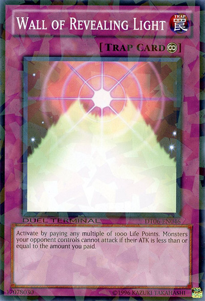 Wall of Revealing Light YGO Card