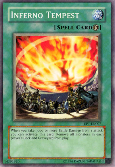 Inferno Tempest Yu-Gi-Oh Card