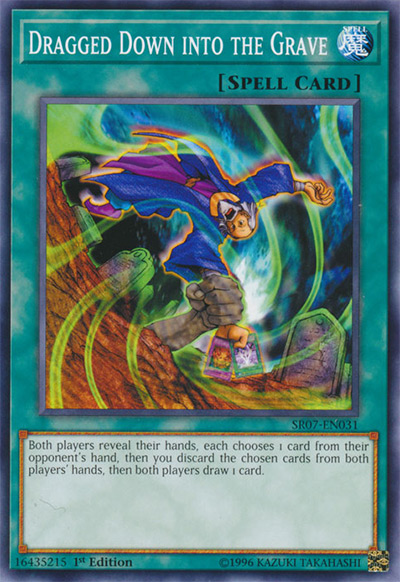 Dragged Down into the Grave YGO Card