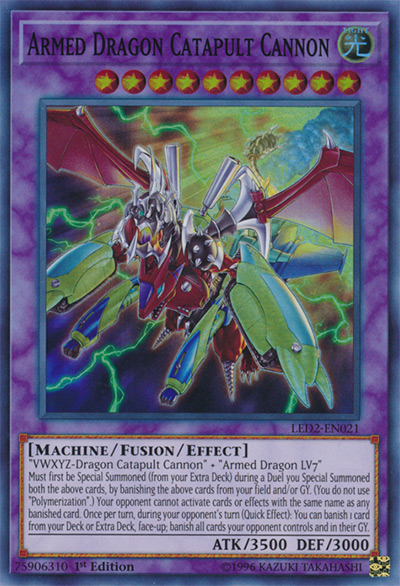Armed Dragon Catapult Cannon Yu-Gi-Oh Card