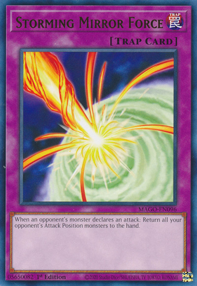 Storming Mirror Force YGO Card