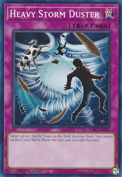 Heavy Storm Duster YGO Card