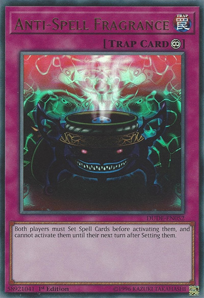 Anti-Spell Fragrance YGO Card