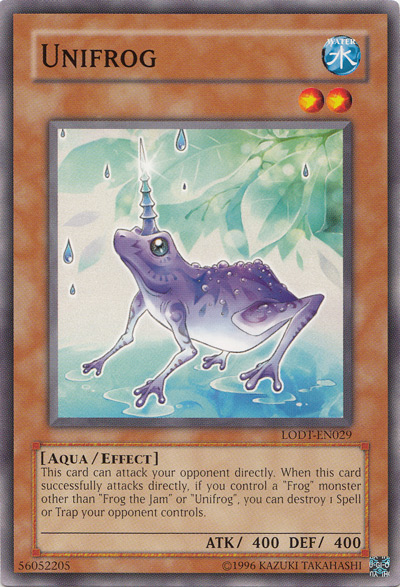 Unifrog Yu-Gi-Oh Card