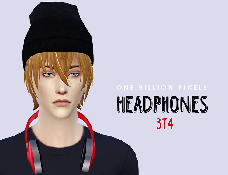 3T4 Headphones Sims 4 CC