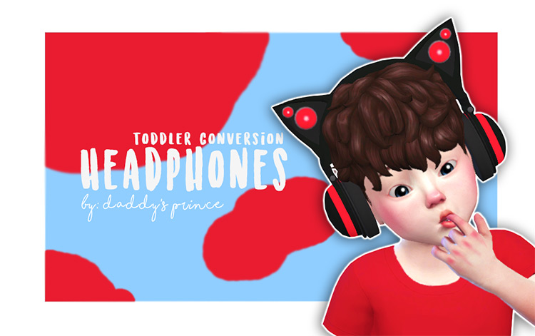 Toddler Conversion Headphones TS4 CC