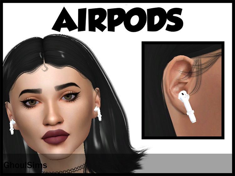 Sims 4 Headphones CC  Earphones  AirPods  Cat Ear Headphones   More   FandomSpot - 28