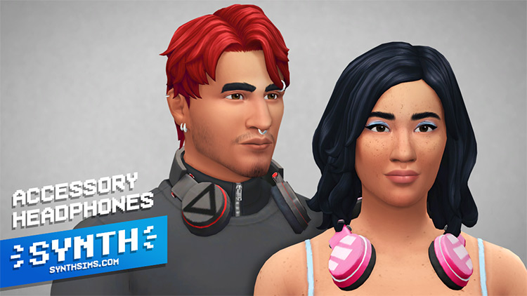 Sims 4 Headphones Cc Earphones Airpods Cat Ear Headphones And More