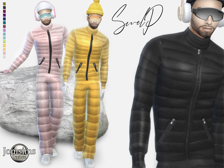 Male Snow Outfit Sims 4 CC